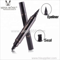 Waterproof Eye Liner Black Color with Stamp Beauty Eye Pencil