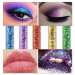 Waterproof eye liner Private Label 12 color liquid glitter Eyeliner for eyes makeup