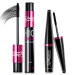 Waterproof Cosmetics Black Silk Mascara Makeup Set Eyelash Extension Lengthening Volume 3D Fiber Mascara