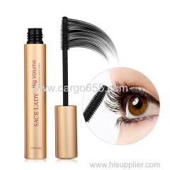 Big volume gold natural waterproof eyelash mascara