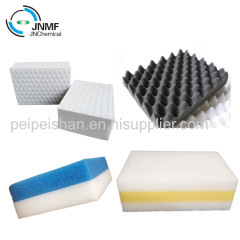 Eco-friendly materials white magic melamine cleaning nano sponge