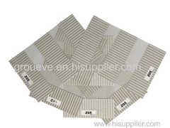 High Quality Horizontal Pattern Eco-friendly Sunscreen Drape Zebra Blind Fabric