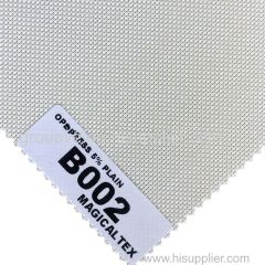 New Style Decorative Curtain Novo Best Quality Roller Blind Product 5% Openness Sunscreen Fabric