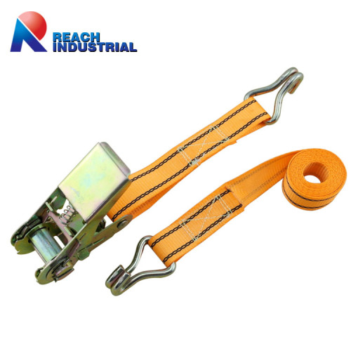 25mm Ratchet Tie Down Strap with Double J Hook