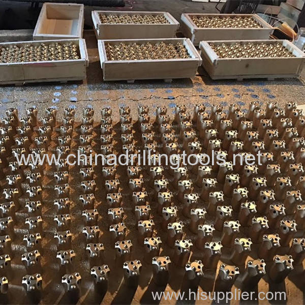 1000pcs 32mm taper button bits ordered by Peru customer