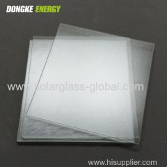 low iron tempered solar glass for solar panel in manufacturer 3.2mm 4mm