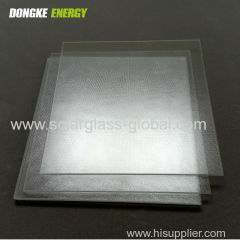 low iron tempered solar glass for solar panel in manufacturer 3.2mm 4mm