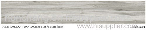 Outdoor rustic matte porcelain floor tile non-slip wood look porcelain tile