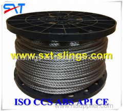 round strand steel wire rope galvanized/ungalvanized