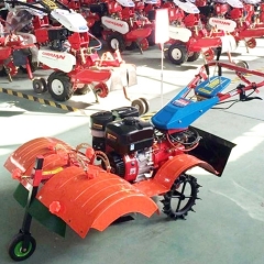 Micro-tillage machine with B1-M used in flower farm and orchard