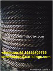 galvanized/ungalvanized steel wire rope manufacturer