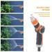 Metal Garden Water Spray Nozzle With thumb valve