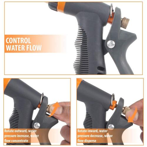 zinc 2-way water spray nozzle with soft hand