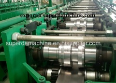 Metal sheet forming equipment Light home using storage shelf roll forming machine manufacturer