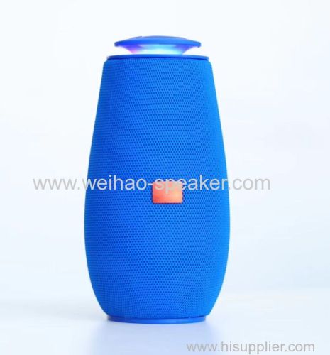 2018 New Style High Quality Portable Wireless speakers with light support usb tf card fm radio