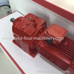 Flour Mill Plant Geared Motor Reducer Motor