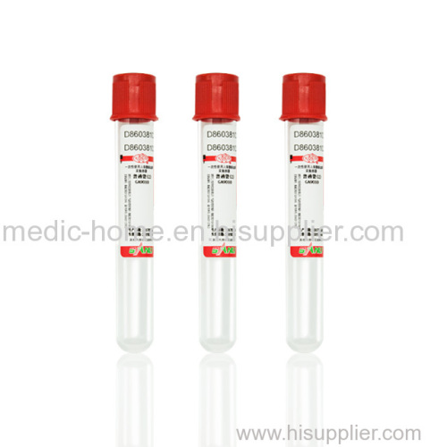 Medical glass blood collection tube