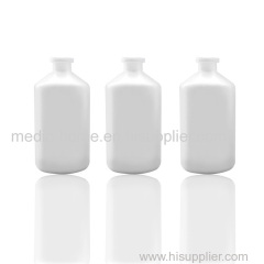 Medical plastic vaccine bottle