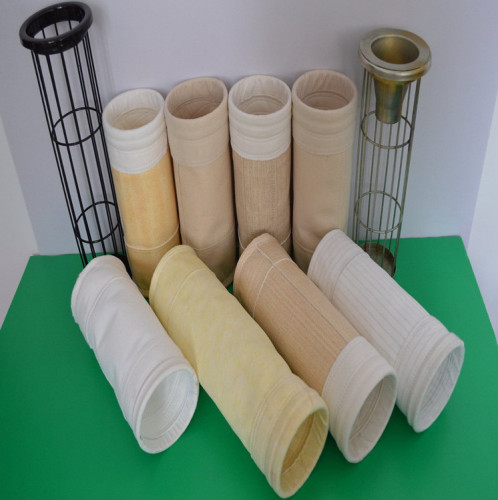 High quality Industrial Nylon needled felt filter bag for dust collector baghouse supplier
