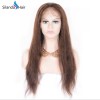 Straight #4 Silk Base Full Lace Wigs Brazilian Human Hair