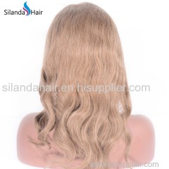 Body Wave #8 Brazilian Remy Human Hair Handmade Full Lace Wigs