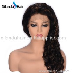 Silanda Hair #1B/30 Remy Full Lace Human Hair Wigs Body Wave