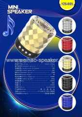 2018 top rated mini bluetooth speakers music sound box support U disk memory card FM radio AUX