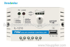 12V 10A solar charge controller