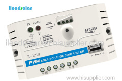 12V 10A solar charge controller