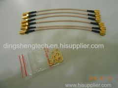 RF Cable SMA JACK STR TO SMA PLUG STR LEAD FOR RG316 L=15cm