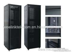 19 inch 4u glass door wallmount server cabinet