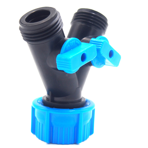 Plastic Garden Water Hose Y Tap Connector