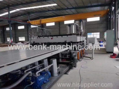 Polycarbonte PC PP Hollow Grid Sheet Extrusion Machine