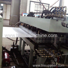 Polycarbonte PC PP Hollow Grid Sheet Extrusion Machine