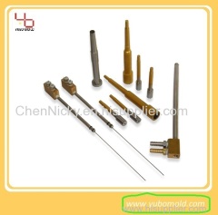 precision die mold parts/ ejector pin /core pin /mold part/ mold components/guide pin/guide bush/cooling connector