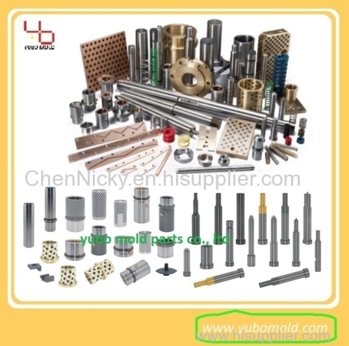 precision die mold parts/ ejector pin /core pin /mold part/ mold components/guide pin/guide bush/cooling connector