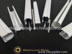 aluminium profile for roman blinds head rail tilt rod