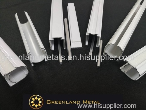 aluminium profiles for roman blinds head rail tilt rod