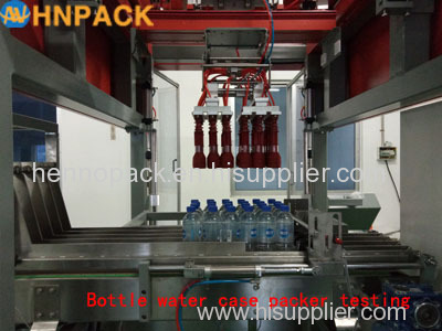 hennopack pick and place type case packer