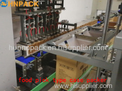 hennopack top load type case packer