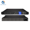 16 FTA tuners DVB-S/S2 (DVB-C/T/T2/ISDB-T/ATSC-T optional)input to ip gateway