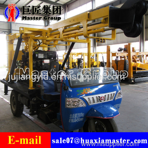 Tricycle-Mounted Hydraulic Rotary Drilling Rig