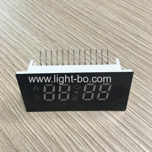 Ultra white custom design 4 Digit Oven timer LED Display with 120℃