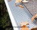 snap in gutter guard aluminum gutter guard PVC snap in gutter guard