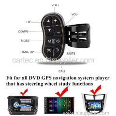 Universal Car DVD GPS Player Wireless Remote Controller Steering Wheel Remote Control Button for Car Navigation DVD