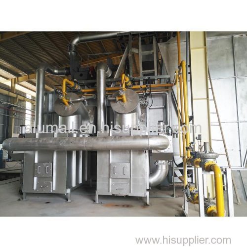 10 Metric Tonnes Easy Operation Melting And Holding Furnace For Aluminium Casthouse
