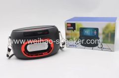 Hot sales small portalbe speakers wireless bluetooth with mobile phone holder speakerphone