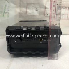 New design Portable stereo bluetooth speaker with KARAOKE usb tf card handsfree function