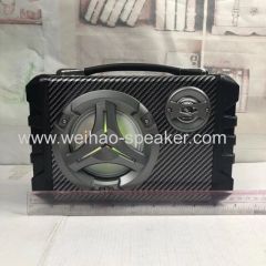 New design Portable stereo bluetooth speaker with KARAOKE usb tf card handsfree function