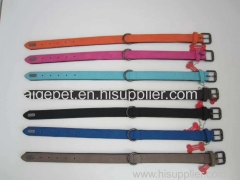 nylon dog Cat collar -Reflective fishbone leash and harness